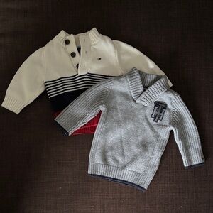 3-6M Tommy Hilfiger Infant Knit Sweater Set